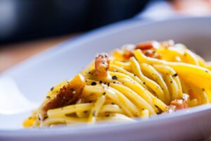 Pasta foodtruck feest