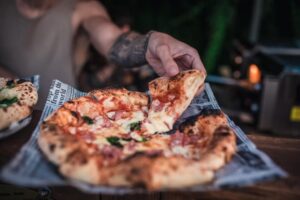 Pizza Foodtruck bruiloft