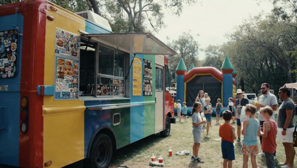 Foodtruck verjaardagsfeest