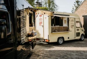 Foodtruck of catering